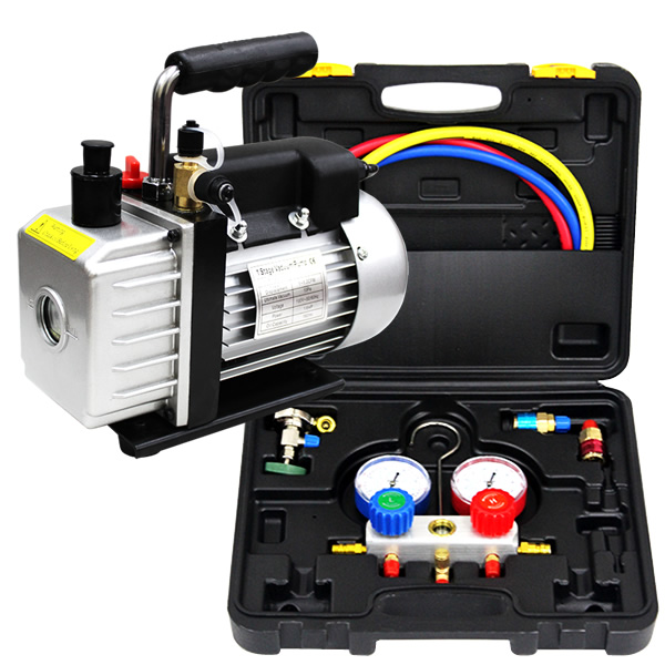 WEIMALL（ウェイモール） 真空ポンプ マニホールドゲージ エアコン