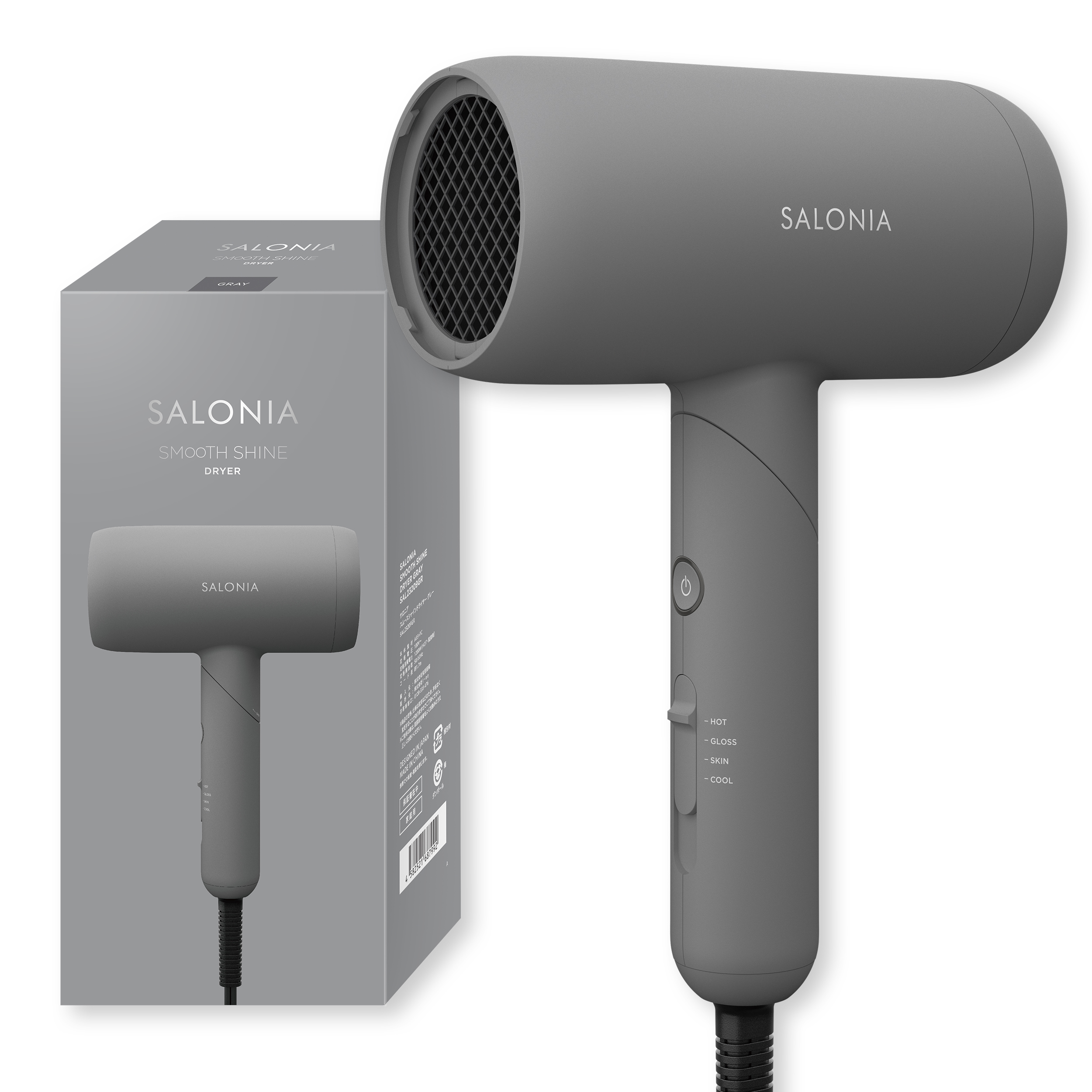 SALONIA（サロニア） ドライヤー スムースシャイン ドライヤー 速乾