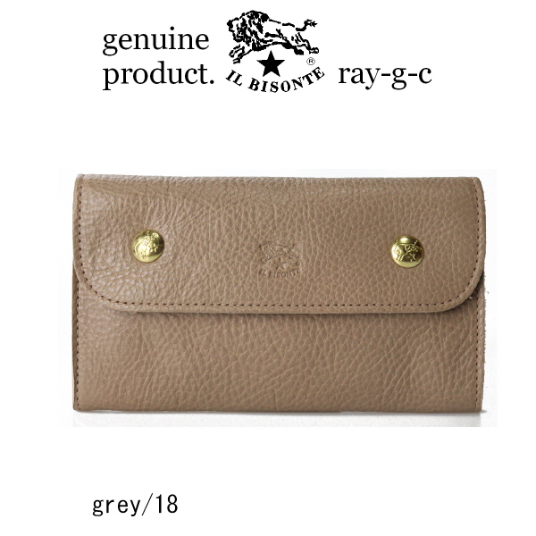 IL BISONTE（イルビゾンテ） 長財布 フラップウォレット ( ミドル