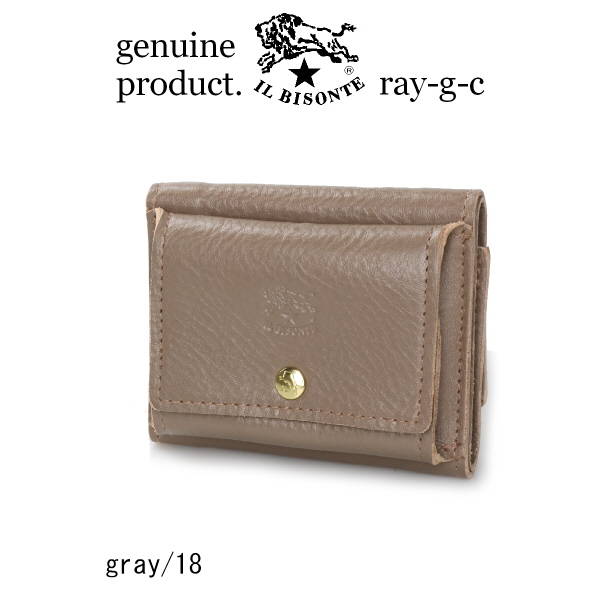 IL BISONTE（イルビゾンテ） 財布 三つ折りコンパクトウオレット 三