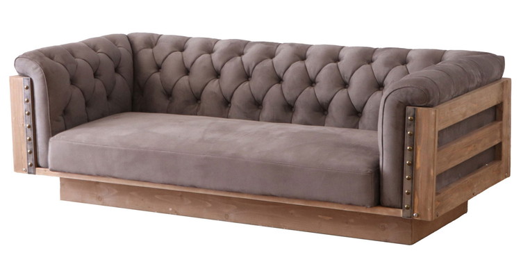 PULLEY プーリーチェスターソファ 3P 3人掛け デザイン性 ソファー