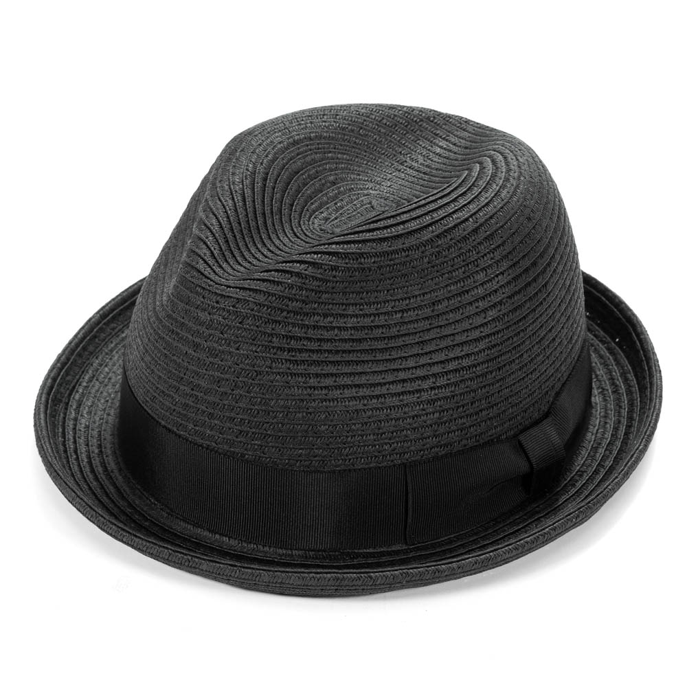 ストローハット メンズ 夏 春夏 つば 短い 帽子 ハット ブランド EDHAT