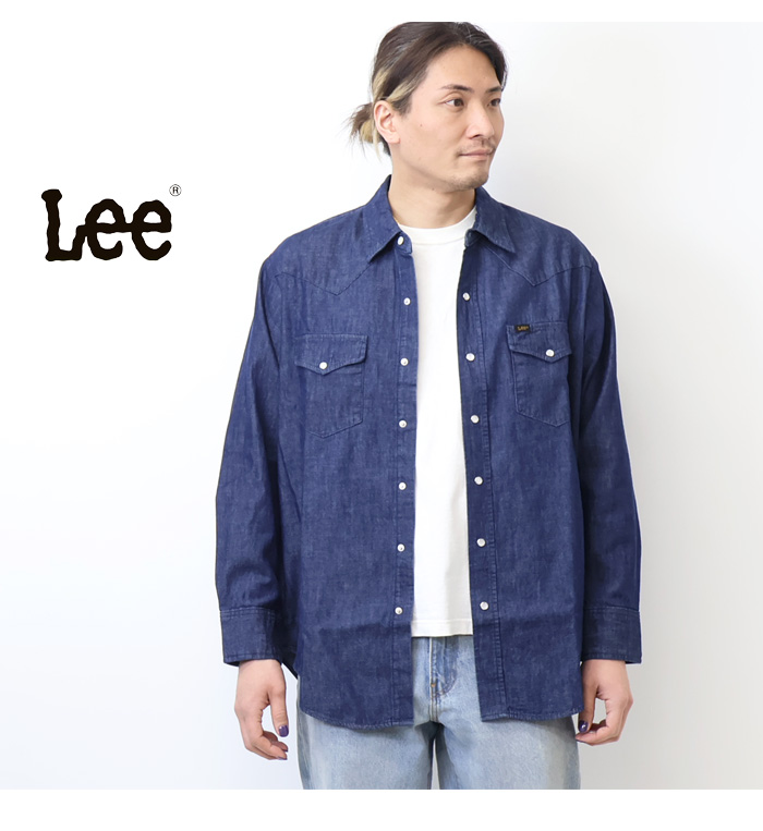 Lee（リー） Dungarees ダンガリーズ ウエスタン デニムシャツ 長袖