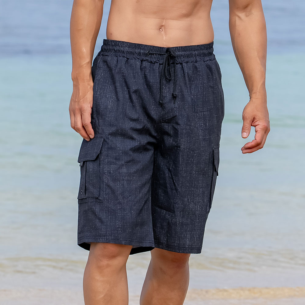 サーフパンツ メンズ カーゴ 水着 ボードショーツ 一体型インナー付き