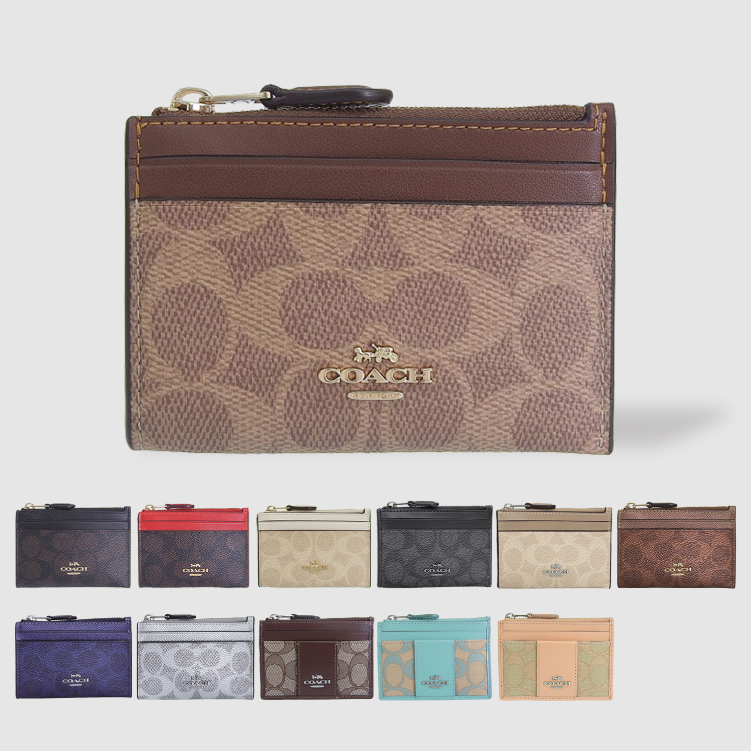COACH（コーチ） カードケース カード入れ コインケース 小銭入れ