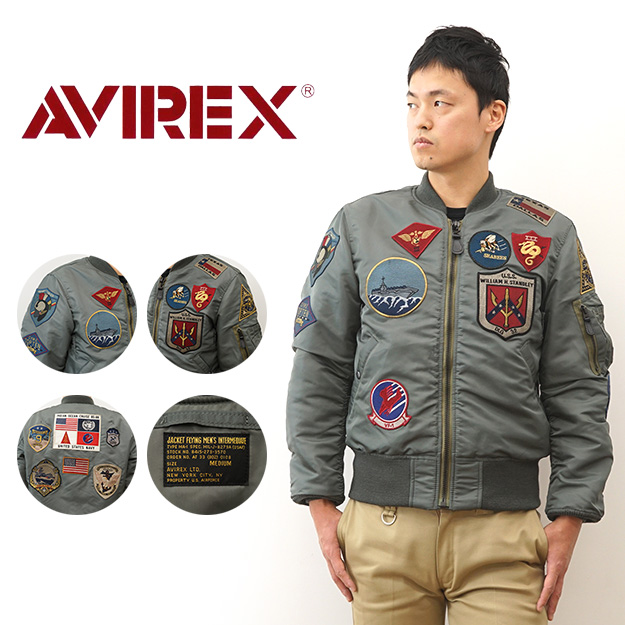 AVIREX（アヴィレックス） トップガン MA-1 カスタム MA1 エムエーワン