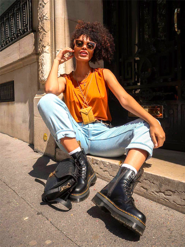 Dr.Martens（ドクターマーチン） JADON 8ホールブーツ レディース