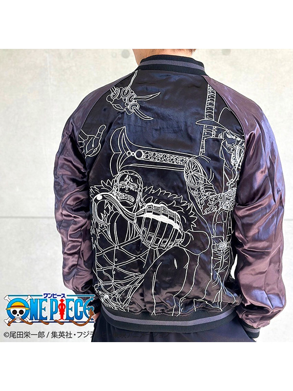 絡繰魂 × ONE PIECE ワンピース スカジャン アニメ クロスギルド