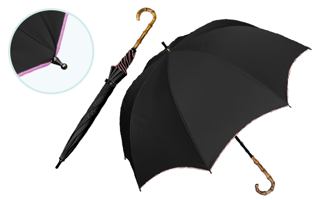 ロサブラン 日傘 完全遮光 長傘 uv 晴雨兼用 遮熱 軽量 涼しい
