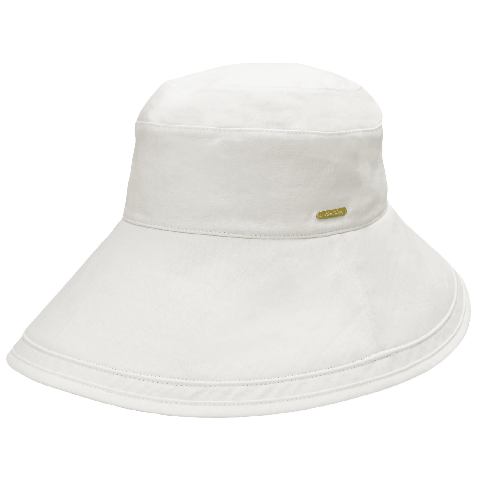 ロサブラン ハット レディース uv 100％完全遮光 プレーン（つば裏遮光