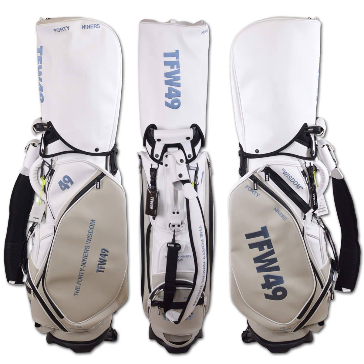 TFW49 キャディバッグ ゴルフバッグ 9インチ スタンド ゴルフ メンズ