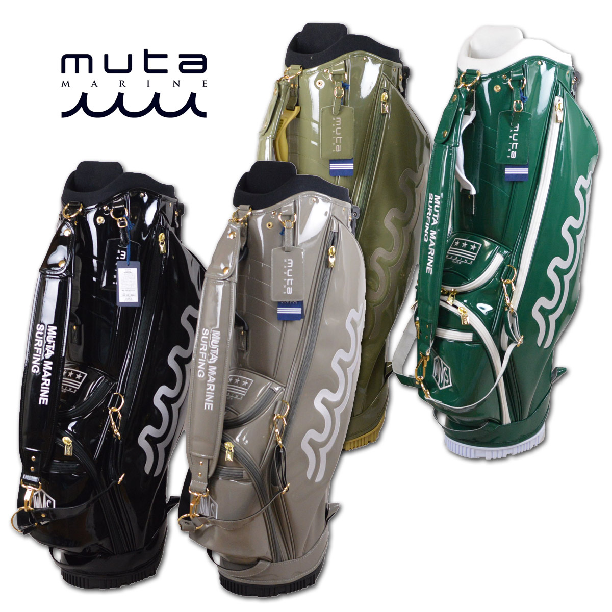 muta（ムータ） キャディバッグ スタンド ゴルフバッグ 8.5インチ