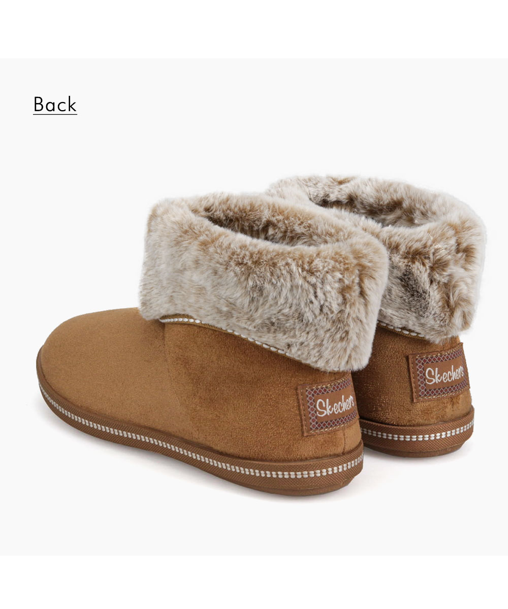 SKECHERS（スケッチャーズ） レディース ムートンブーツ ショート丈