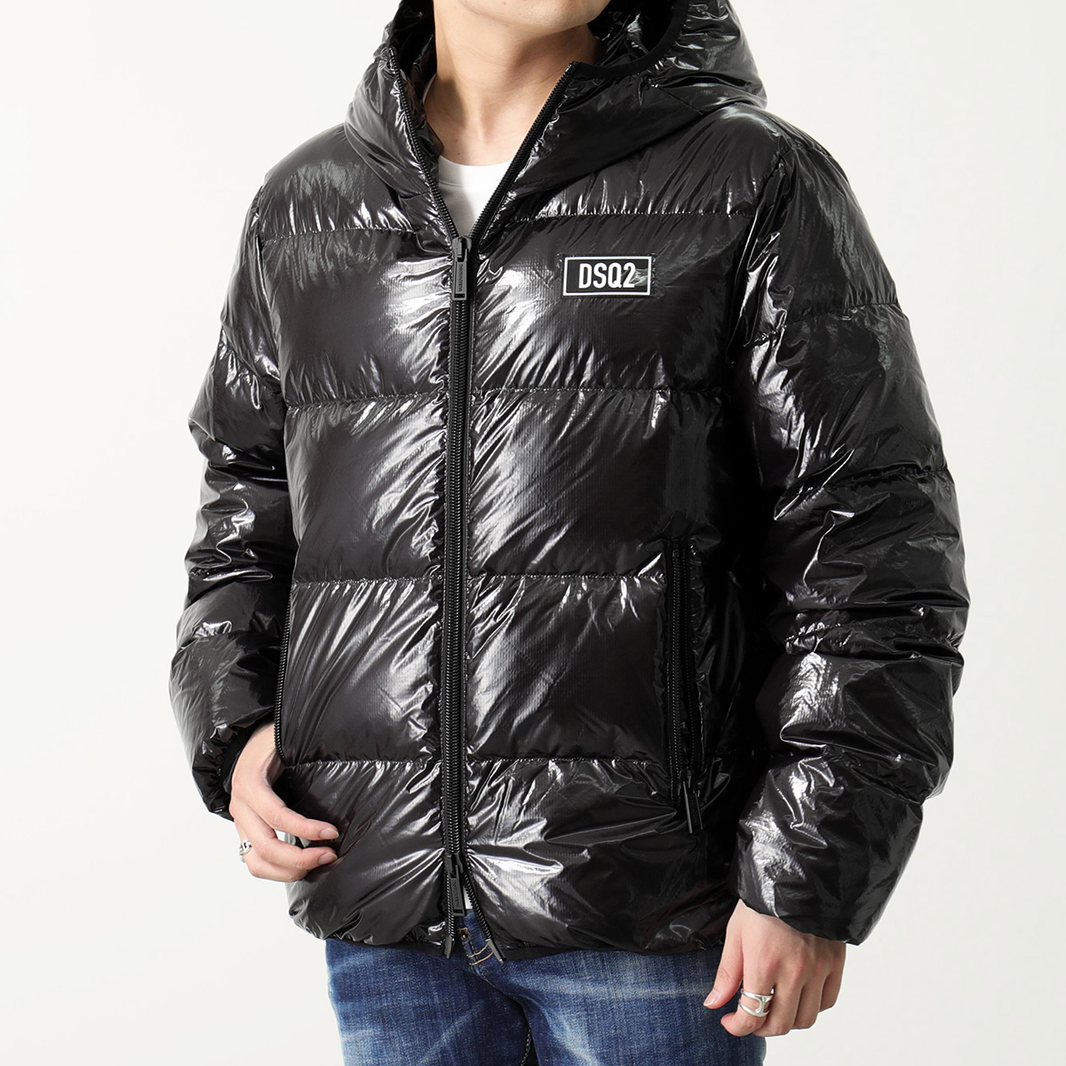 DSQUARED2（ディースクエアード） ダウンジャケット Hooded Puffer