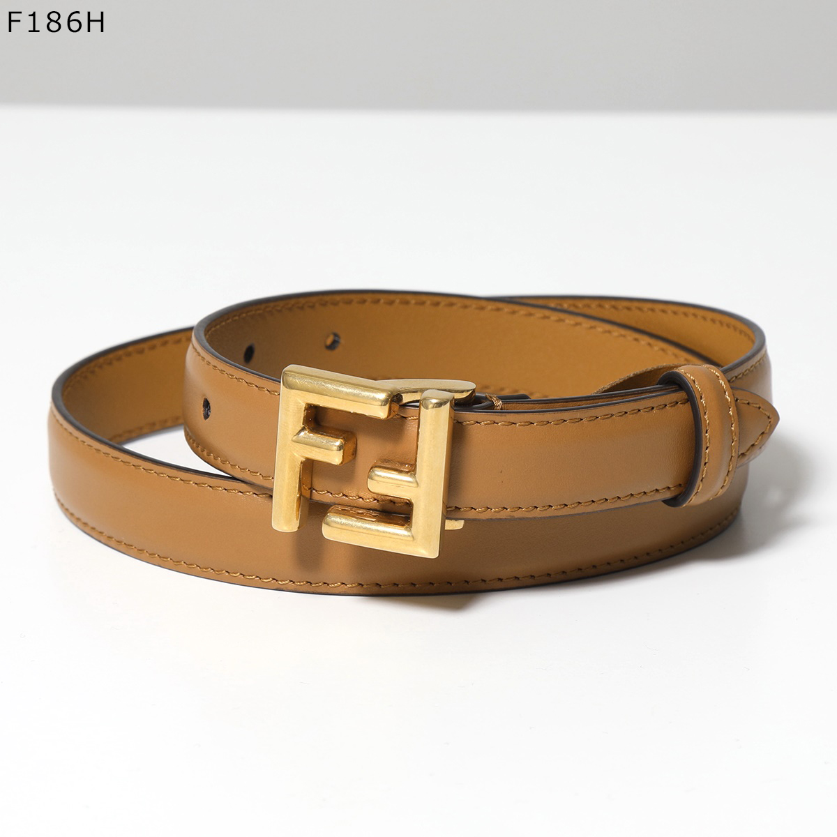 FENDI（フェンディ） ベルト 8C0648 AAIW レディース レザー FFロゴ