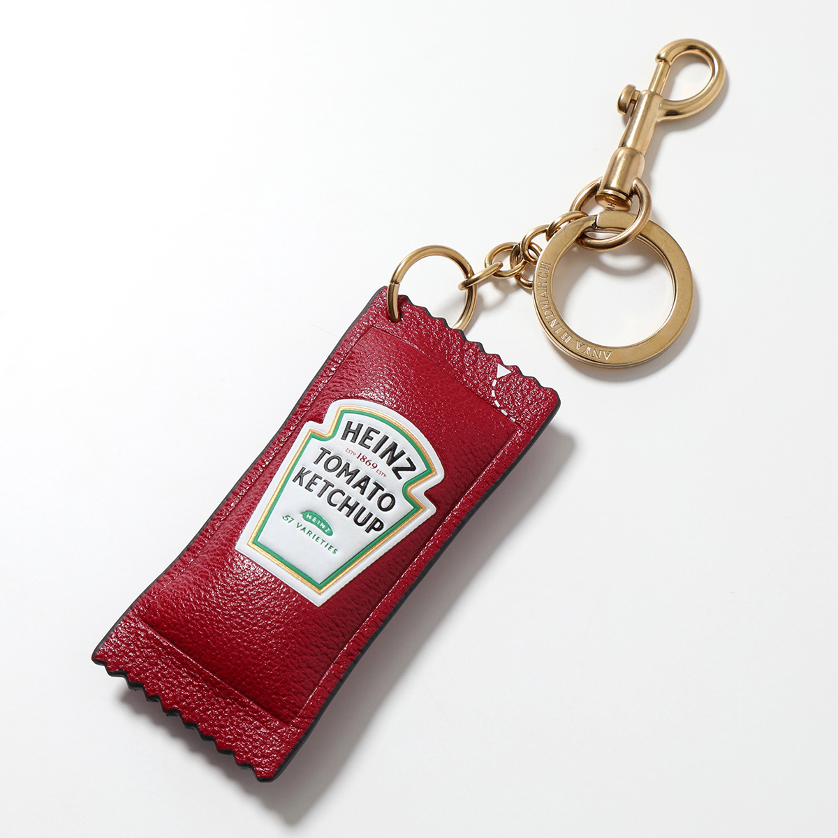 ANYA HINDMARCH（アニヤ・ハインドマーチ） キーリング Charm Ketchup