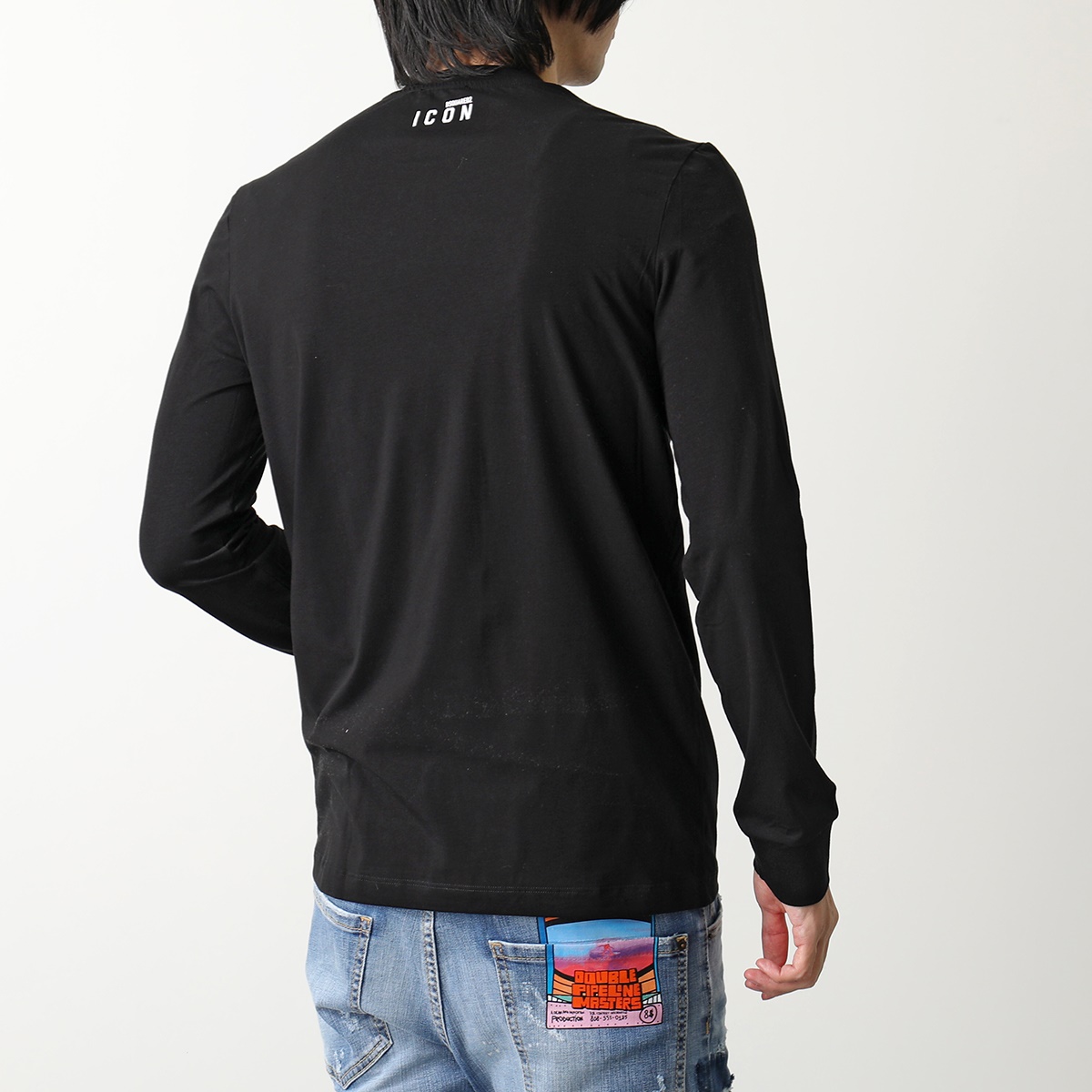 DSQUARED2（ディースクエアード） 長袖 Tシャツ ICON アイコン