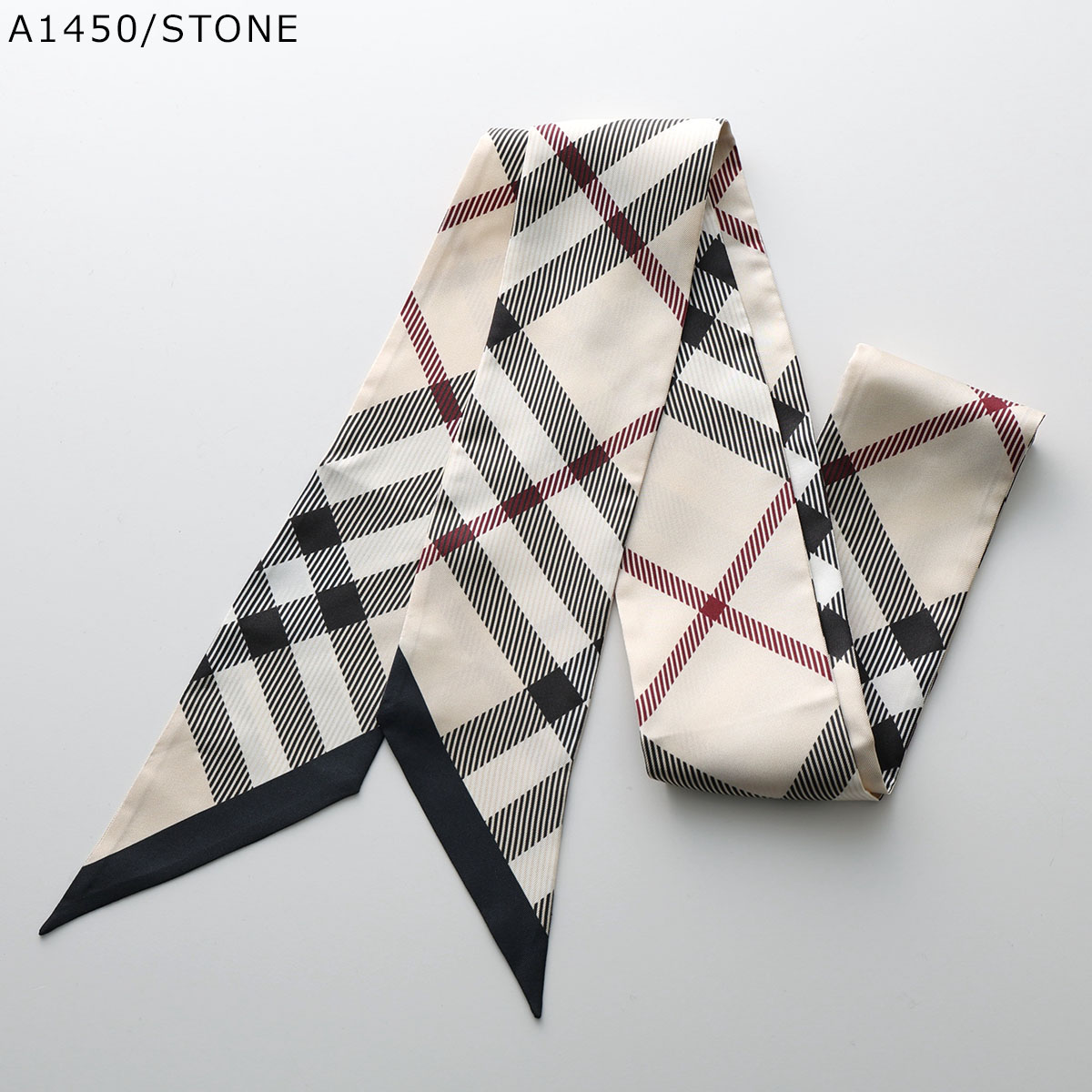 BURBERRY（バーバリー） シルクスカーフ SILK SY レディース スキニー