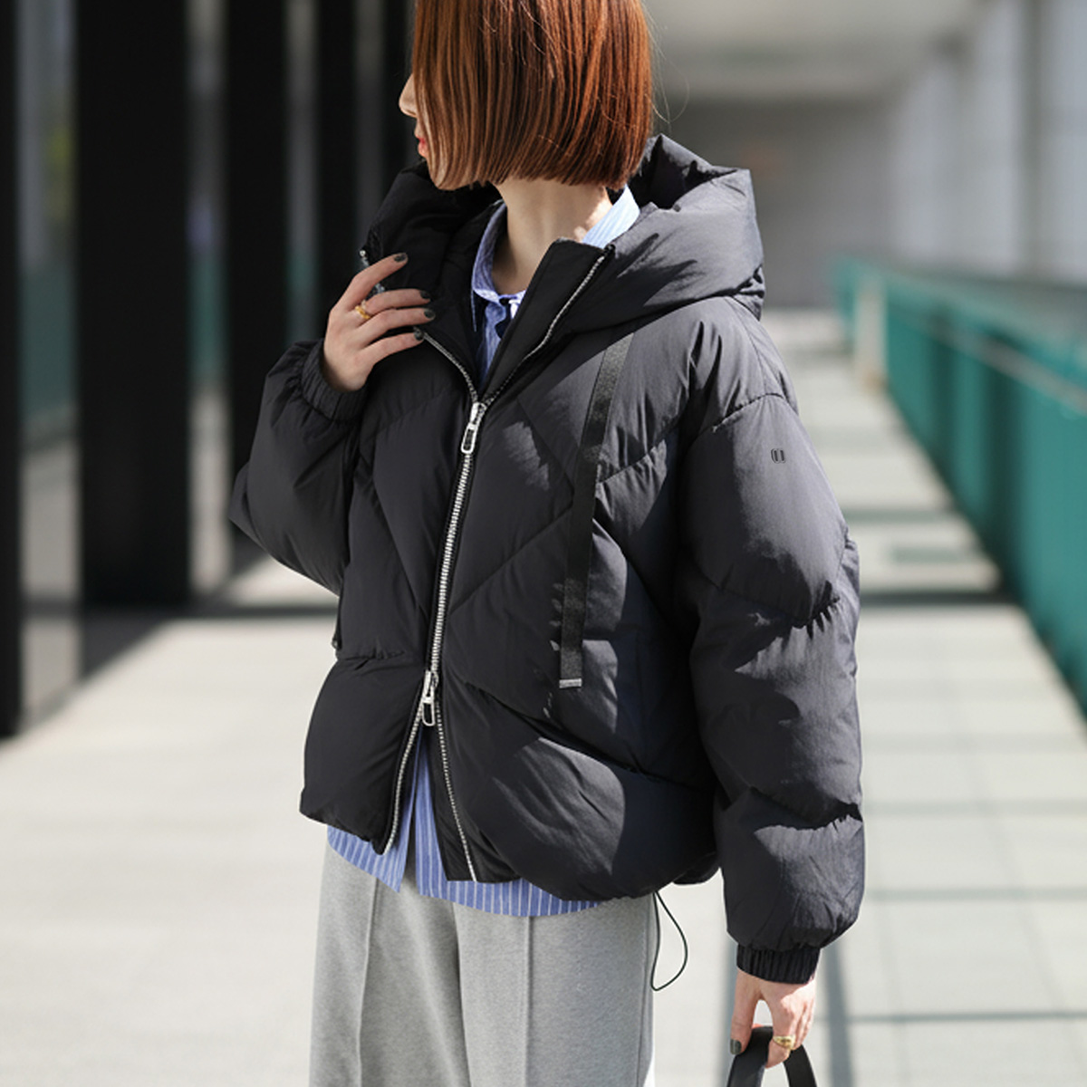 DUNO（デュノ） ダウンジャケット PEGGIE APRICA ペギー レディース