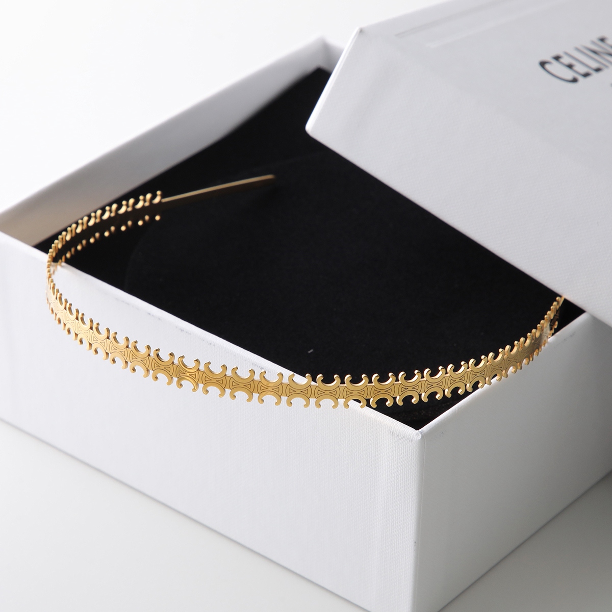 CELINE（セリーヌ） カチューシャ 460NW6STE.35OR レディース ヘア