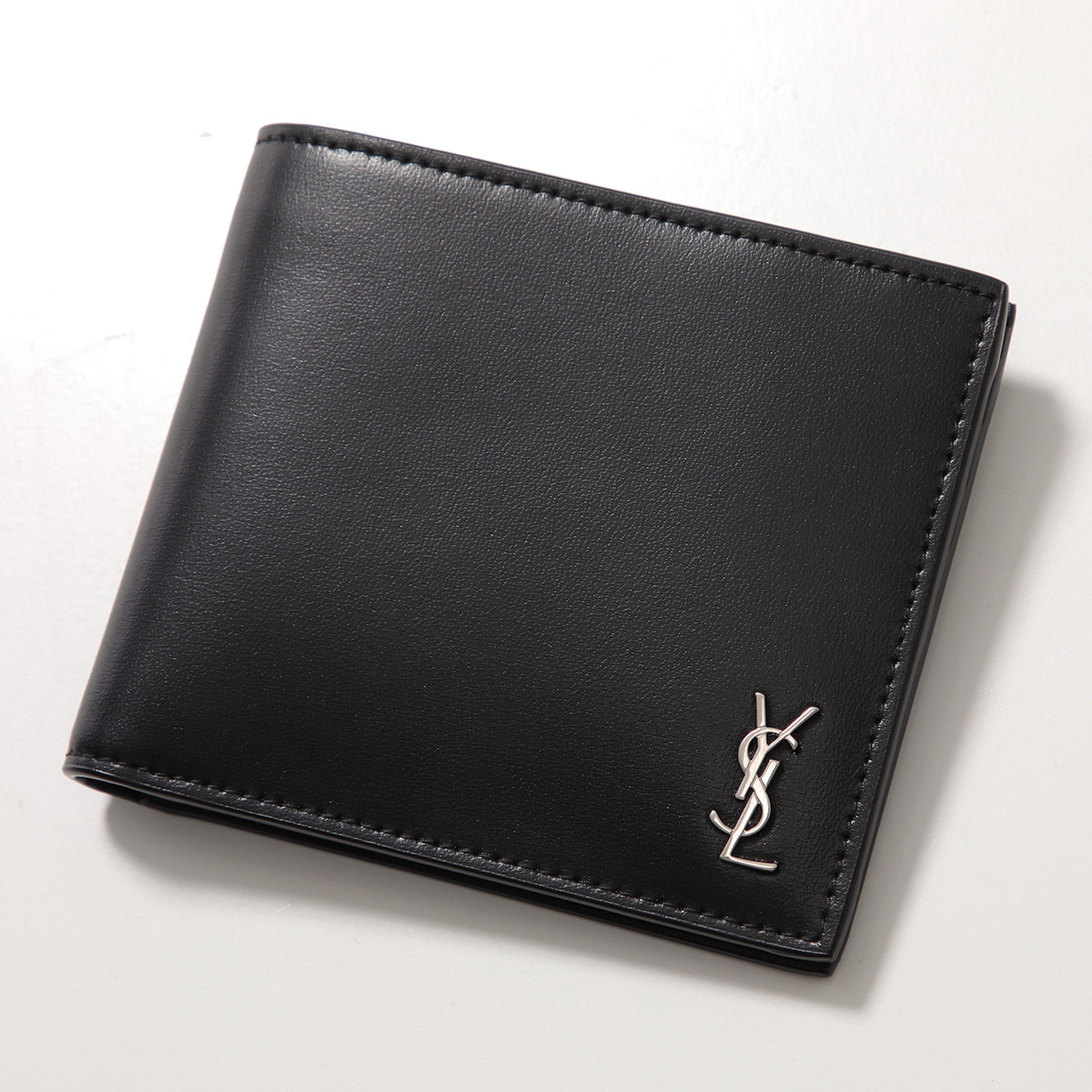 SAINT LAURENT サンローラン 二つ折り財布 607727 1JB0E メンズ