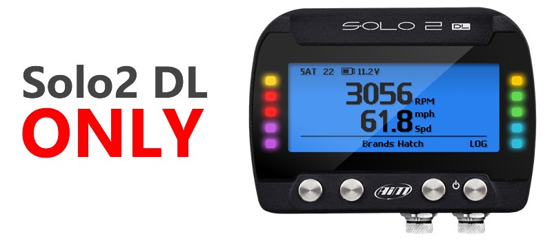 Aim SOLO2 DL GPSラップタイマー計測器 データーロガー 4輪/バイク