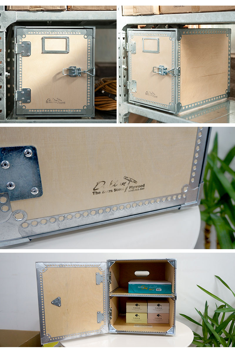 DULTON ウッドキャビネット 棚板付き ダルトン 収納 キャビネット 可動