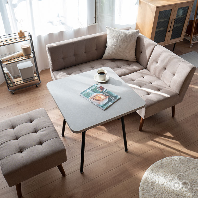 mild ミルド ダイニングテーブル 幅65cm MLD-DT65 : サンワ