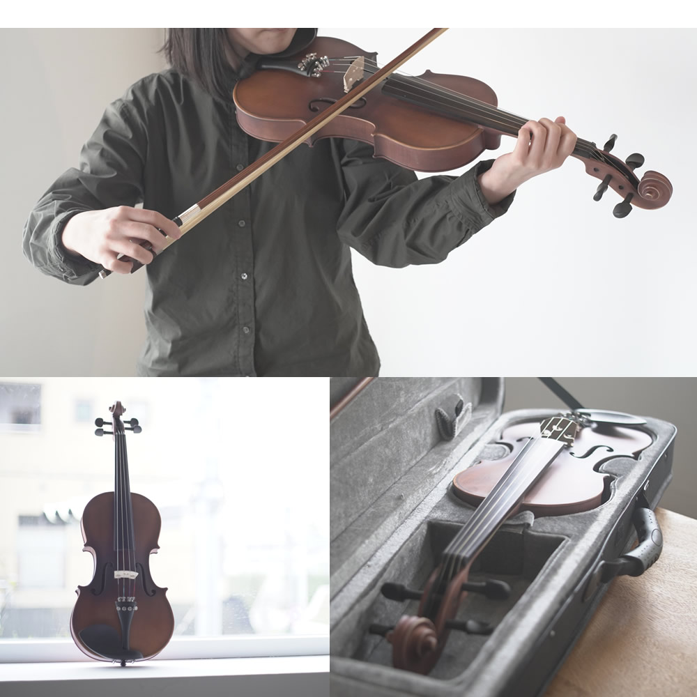 バイオリン 初心者セット Hallstatt V-12 〔ヴァイオリン 入門