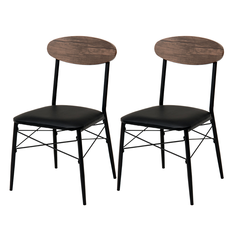 ダイニングチェア 2脚 セット 椅子 ダイニング 食卓椅子 チェア レトロ