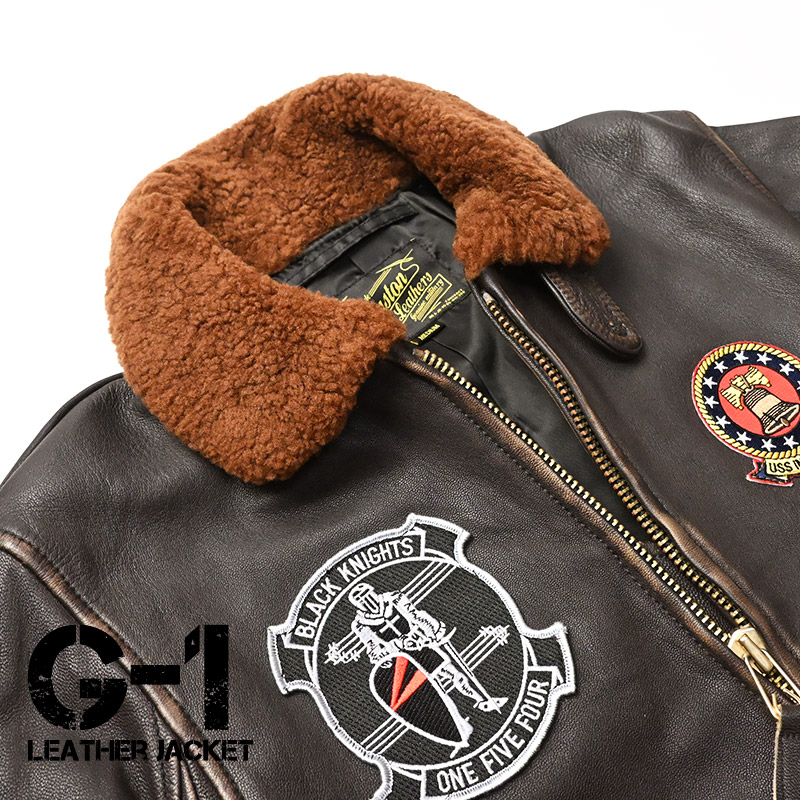 HOUSTON（ヒューストン） ビンテージ G-1レザージャケット 革ジャン