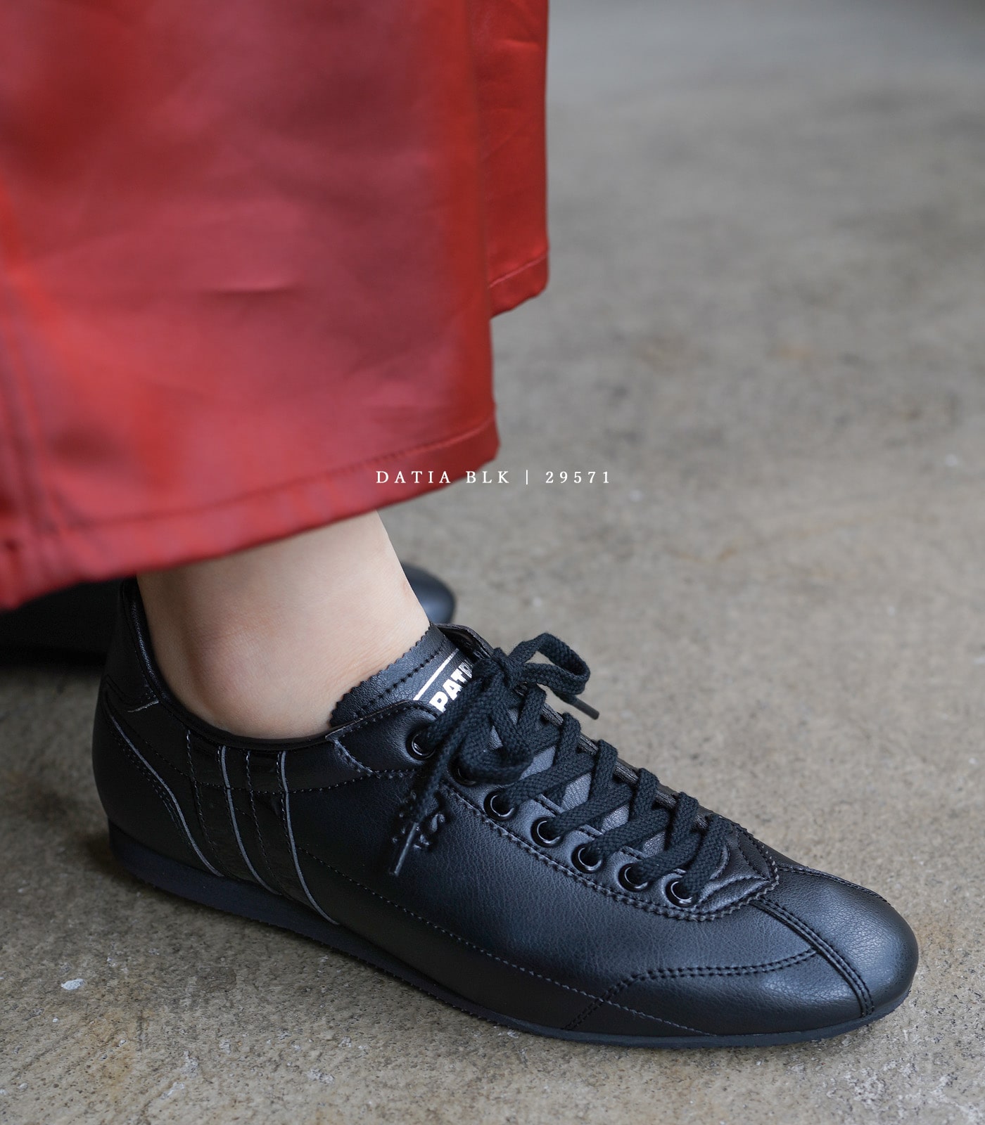 PATRICK（パトリック） スニーカー レディース メンズ ダチア ブラック