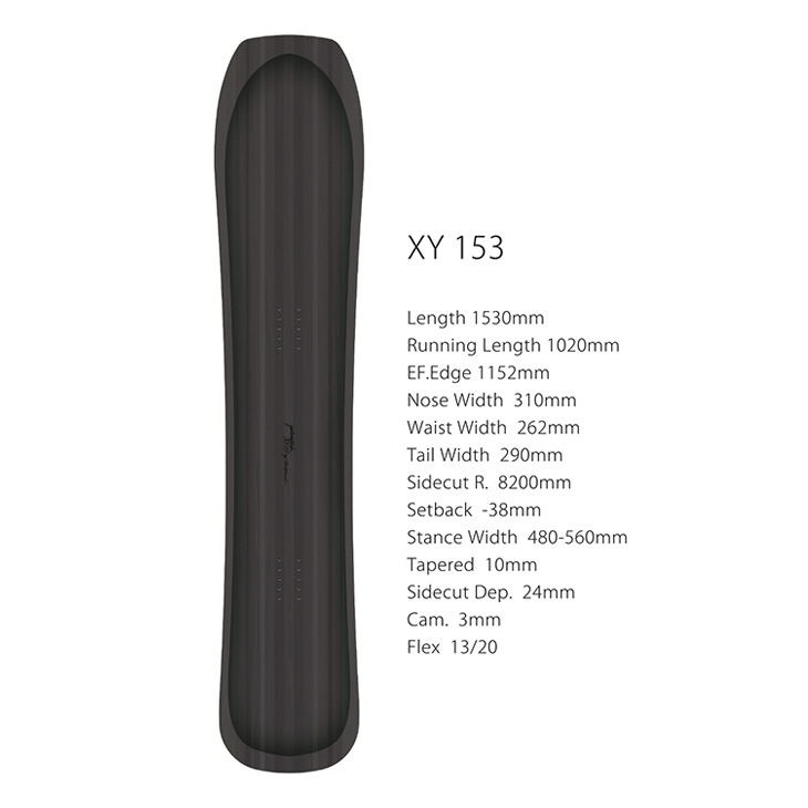 GENTEMSTICK ゲンテンスティック 25-26 XY 153 エックスワイ 2025-2026