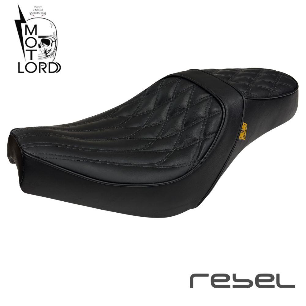 ホンダ レブル250/500交換用ダブルシート V1#2モトロード / MotolordD
