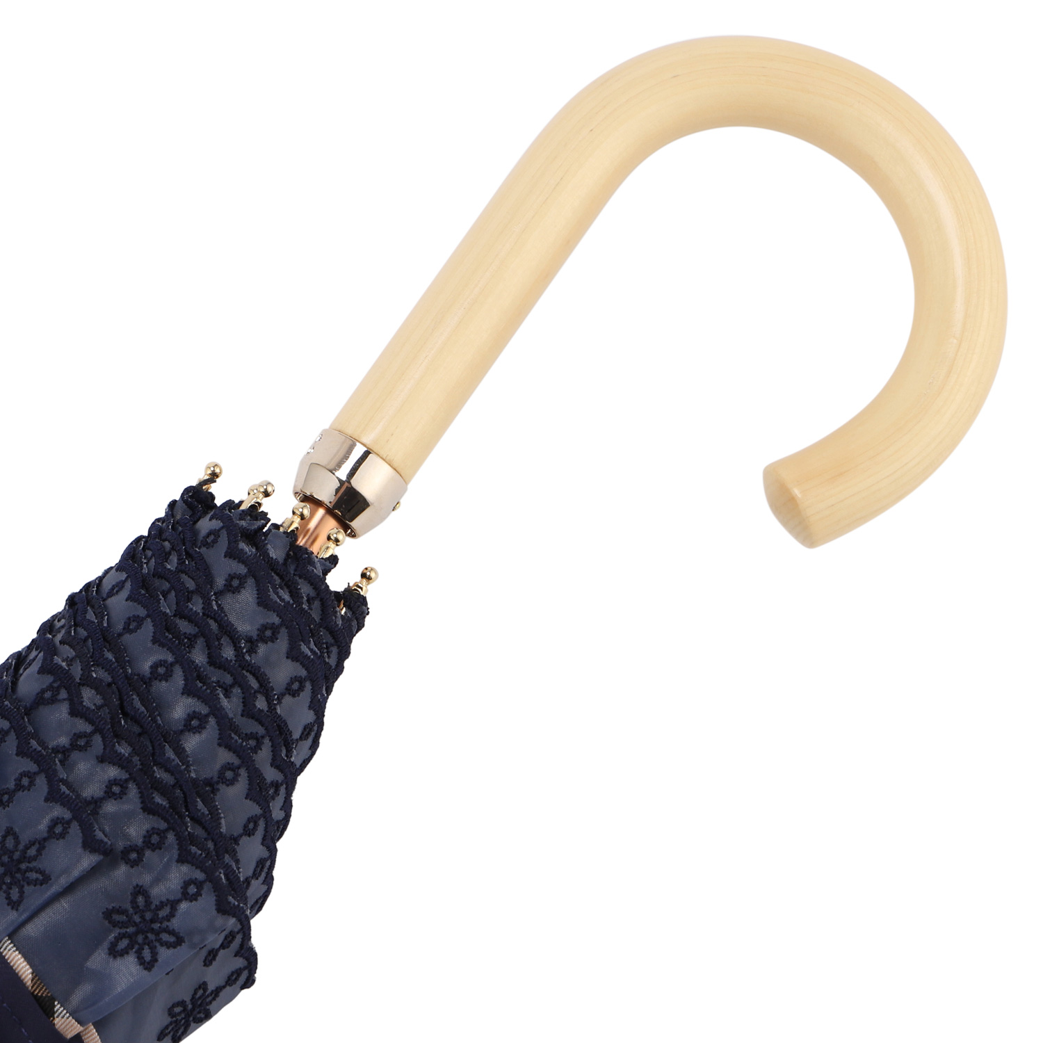 DAKS（ダックス） 雨傘 日傘 晴雨兼用 折りたたみ傘 2段 レディース