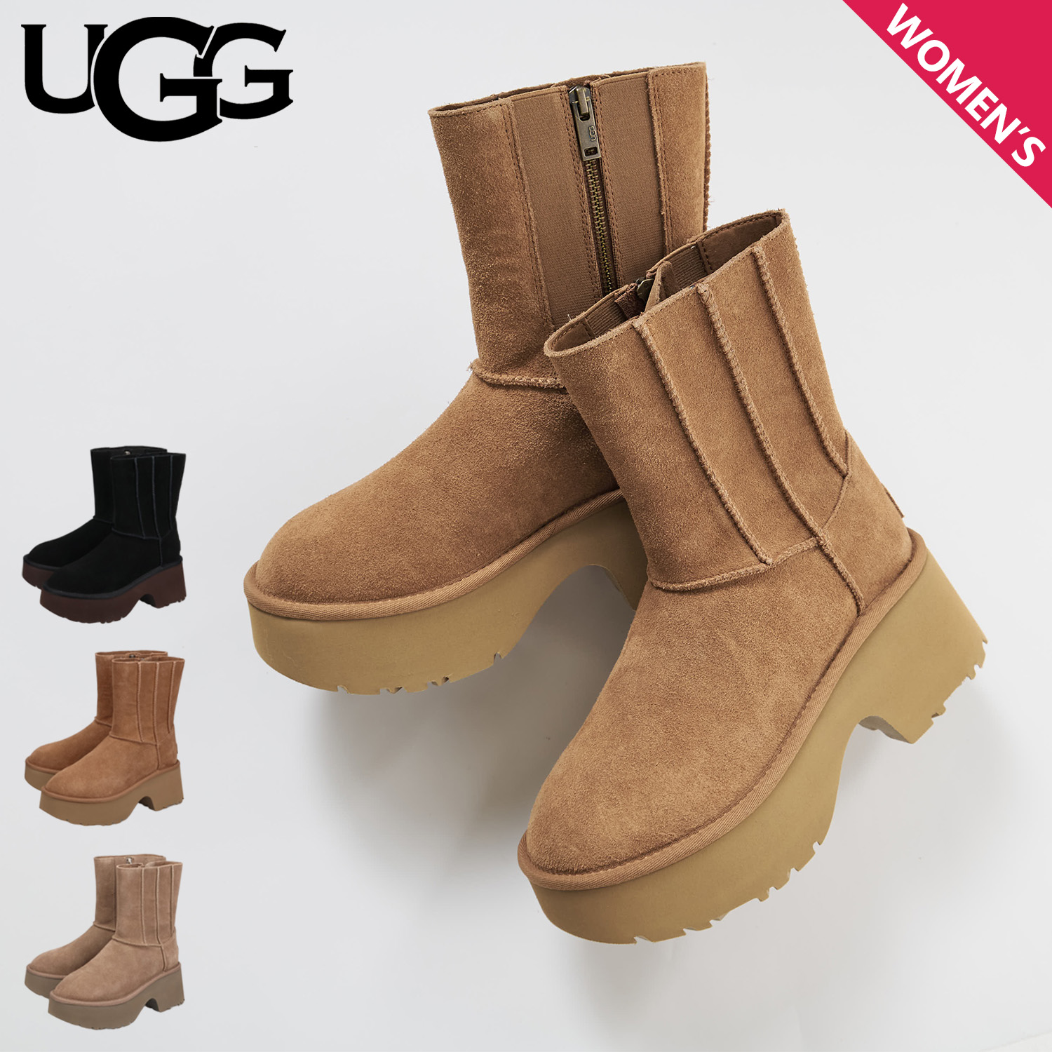 UGG（アグ） ショートブーツ クラシック ツイン シーム ニュー ハイツ