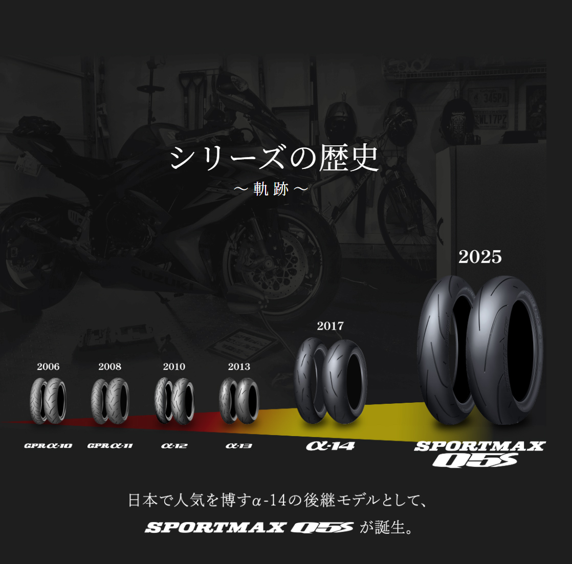 DUNLOP（ダンロップ） SPORTMAX Q5S 前後セット 120/70ZR17 + 190