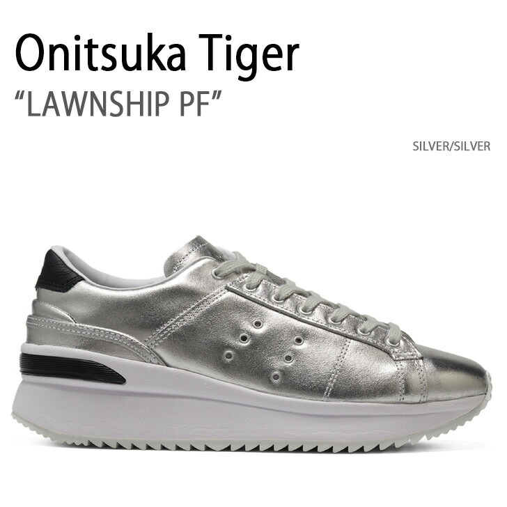 Onitsuka Tiger（オニツカタイガー） スニーカー LAWNSHIP PF SILVER