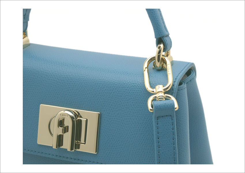 FURLA（フルラ） FURLA 1927 トップハンドル ミニ OLYMPIC ブルー系