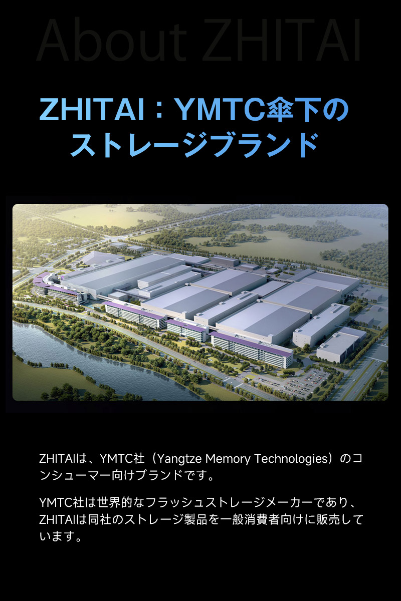 ZHITAI ポイント2倍 YMTC ZHITAI 1TB 内蔵SSD M.2 2280 R:7000MB/s W