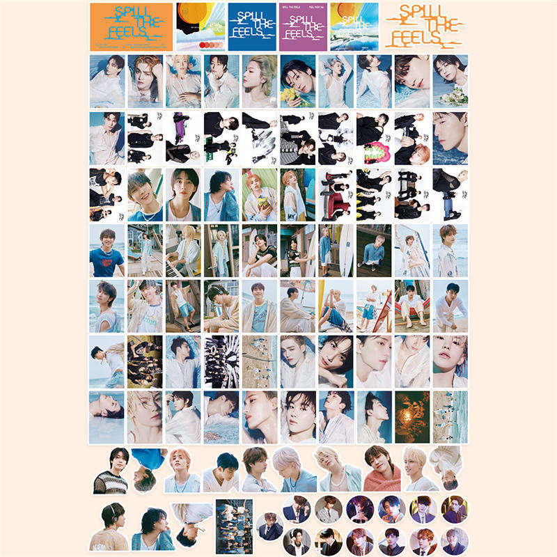 Seventeenグッズ シール シールセット 99枚 セブンティーン SPILL THE