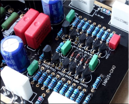 HiFi 内蔵アンプ パワーアンプ クラスA 20W / クラスAB 200W アンプ