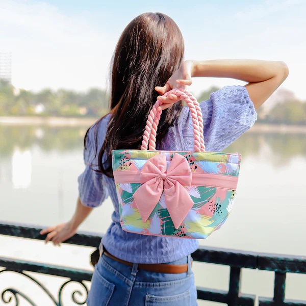 NaRaYa（ナラヤ） 【 タイ ナラヤ NaRaYa リボンバッグ 舟型 S】トート