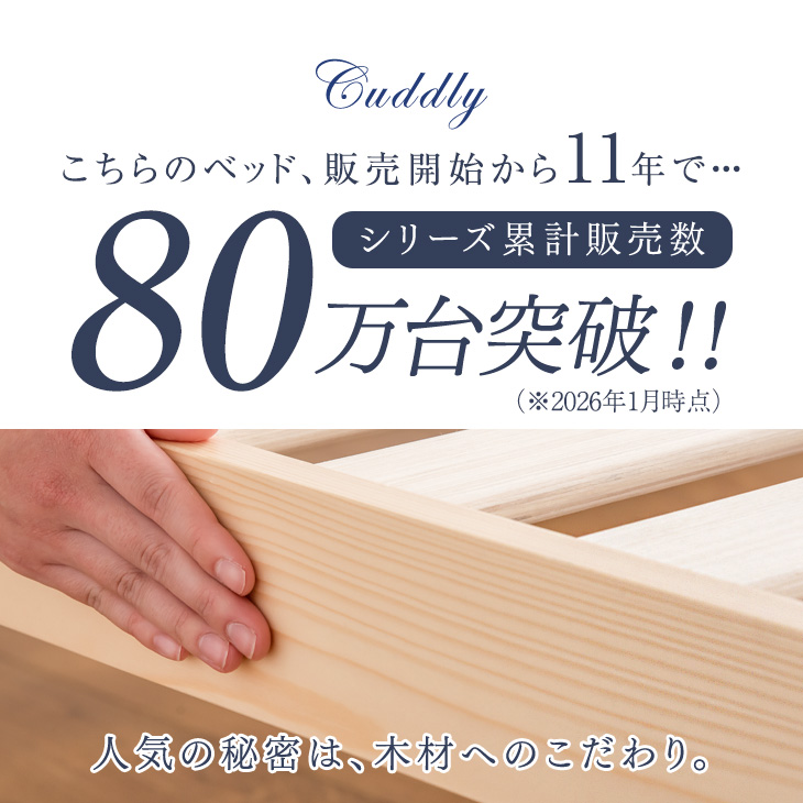 タンスのゲン ベッド マットレス付き 極厚20cm ボンネルコイル