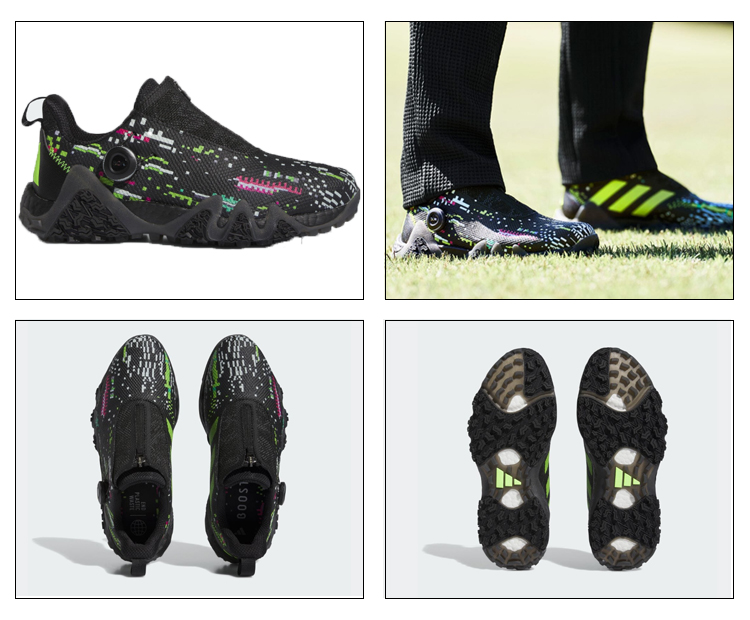 adidas（アディダス） コードカオス22ボア グリッチ ゴルフシューズ