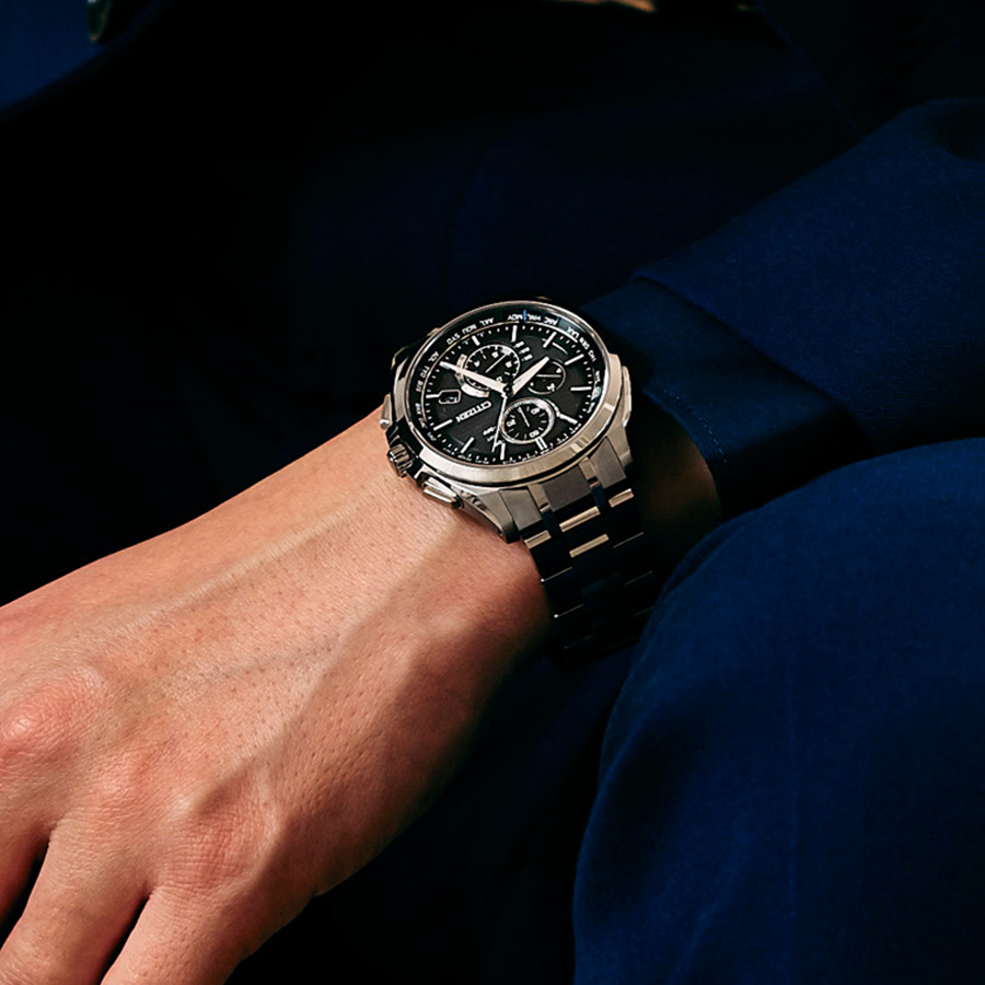 ATTESA（CITIZEN） シチズン アテッサ クロノグラフ ワールドタイム