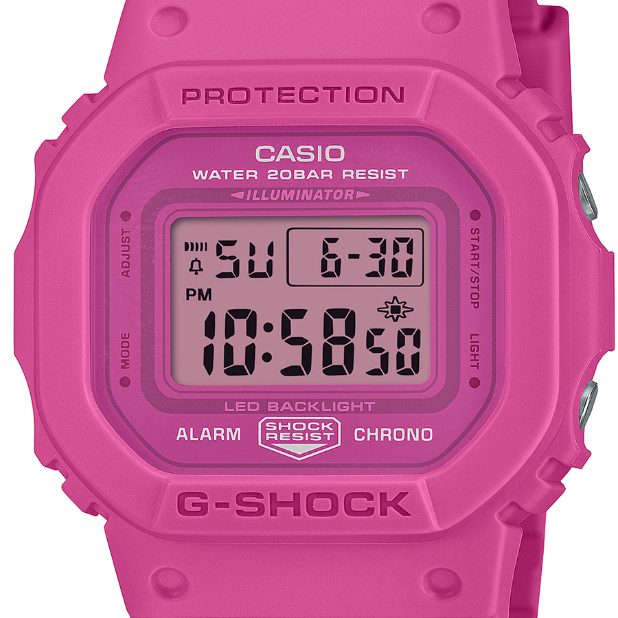 G-SHOCK ピンクリボン活動支援モデル DW-5600PK-1JR メンズ 腕時計