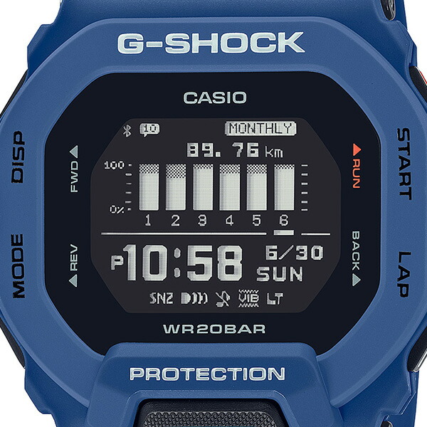 G-SQUAD G-SHOCK GBD-200シリーズ GBD-200-2JF メンズ 腕時計 電池式