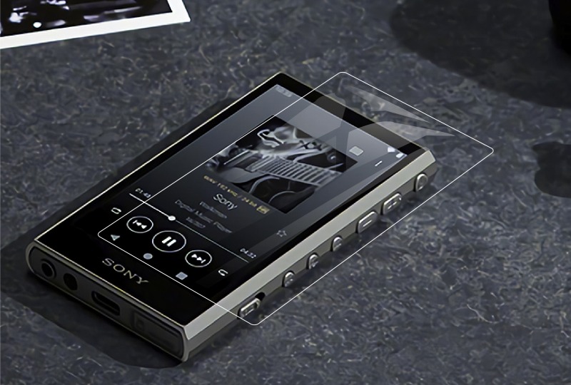 WALKMAN SONY walkman NW-A300 NW-A306 32GB NW-A307 64GB 対応 ガラス