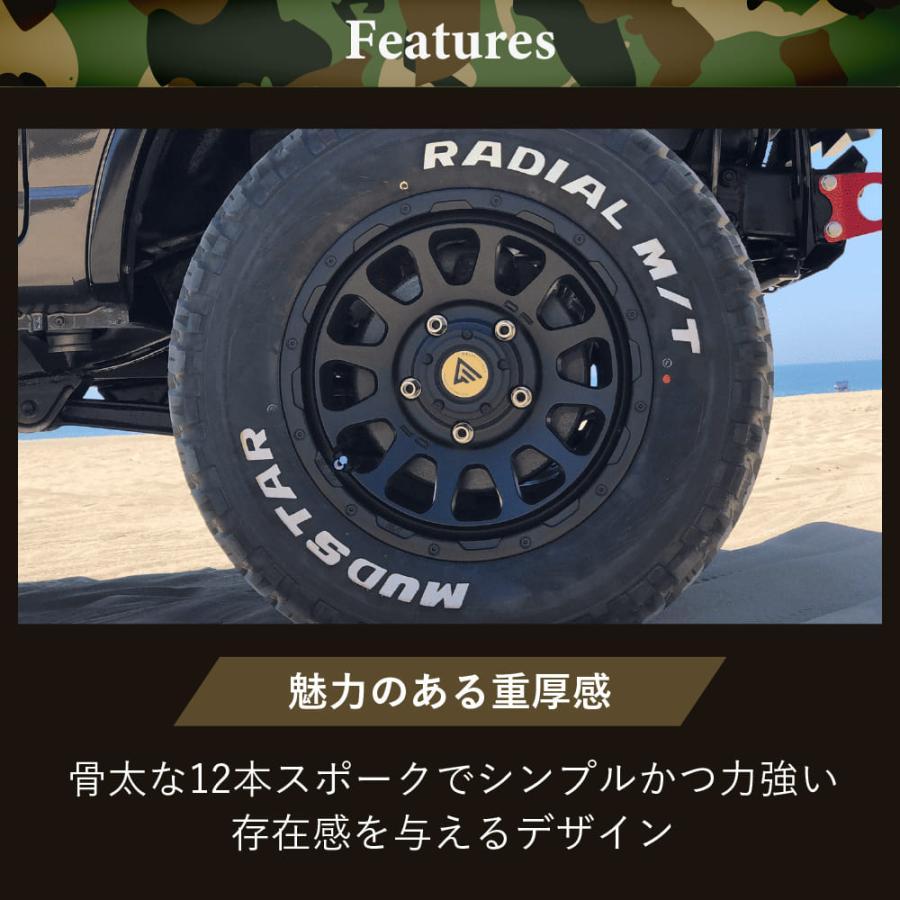 DELTA FORCE（デルタフォース） DELTA FORCE OVAL オーバル 16x6.0J 5